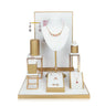 Plateau Bijoux Velours Or Blanc Multifonction
