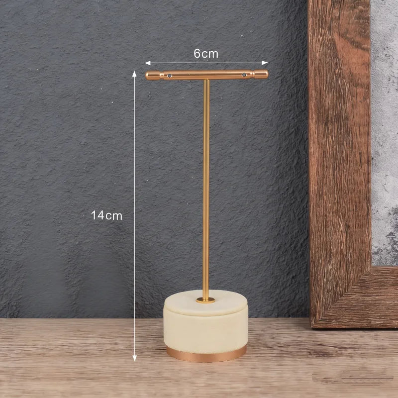 Présentoir Bijoux Velours Organisateur Multicouche