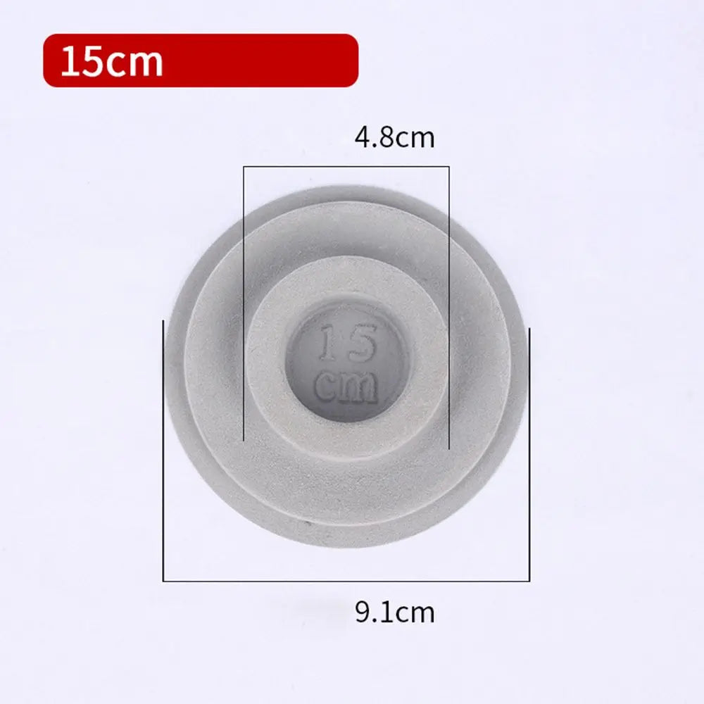 Présentoir Bracelet Velours Gris Mesure Calibrage