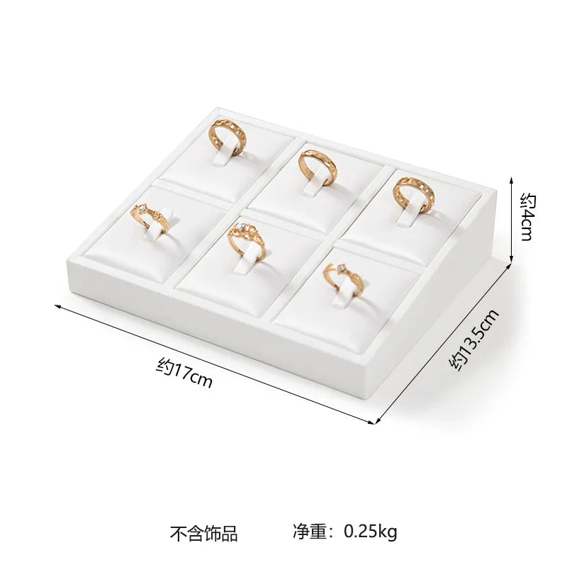 Présentoir Bijoux Cuir Vitrine Pro