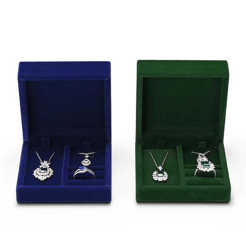 Boîte Bijoux Velours Coffret Mariage