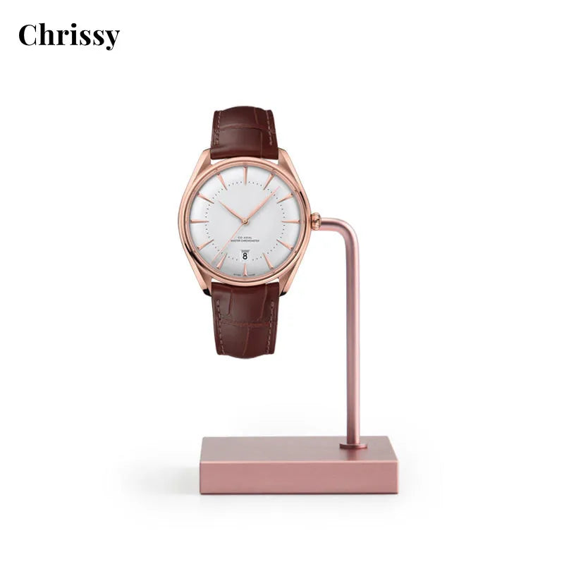 Support Montre Métal Acrylique Design Couple