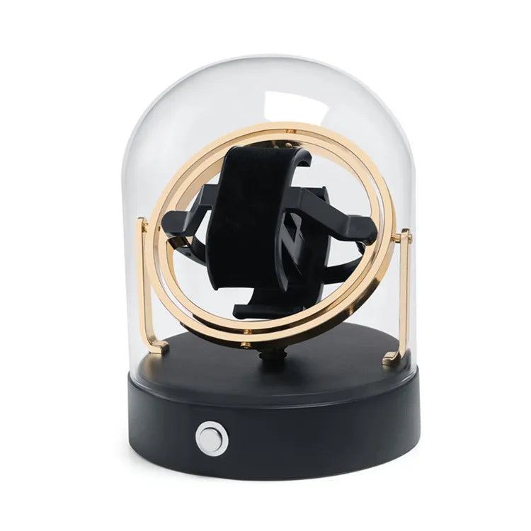 Remontoir Montre Métal Luxe Cylindre Vitrine