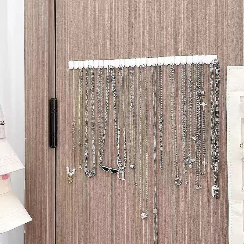 Porte Bijoux Pierre Mural Lot 9 Crochets