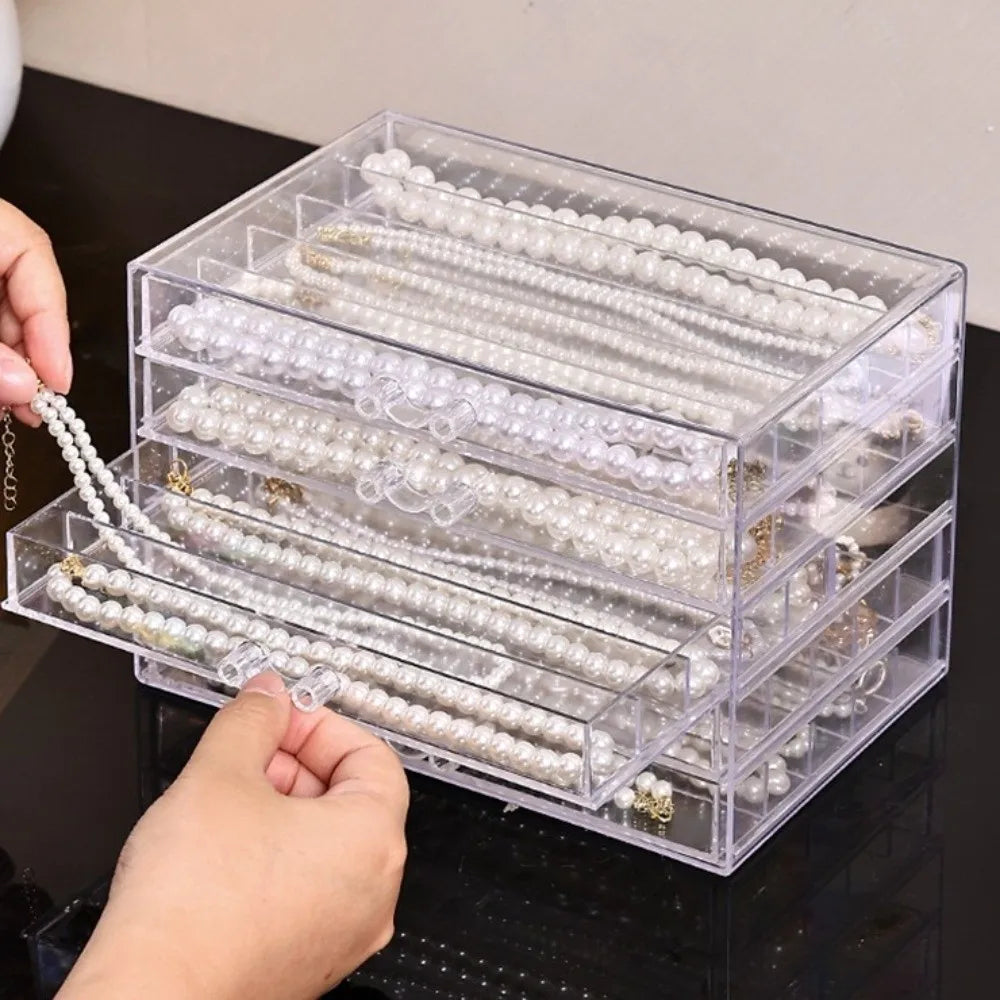 Présentoir Collier Plastique Rangement Étages