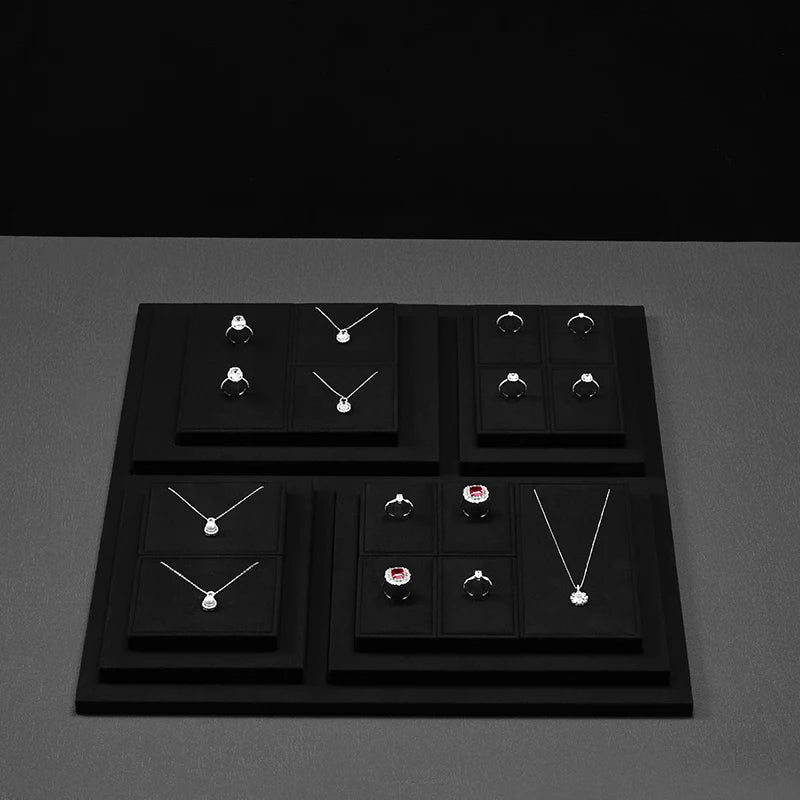 Presentoir Bijoux Noir Comptoir Multi-support