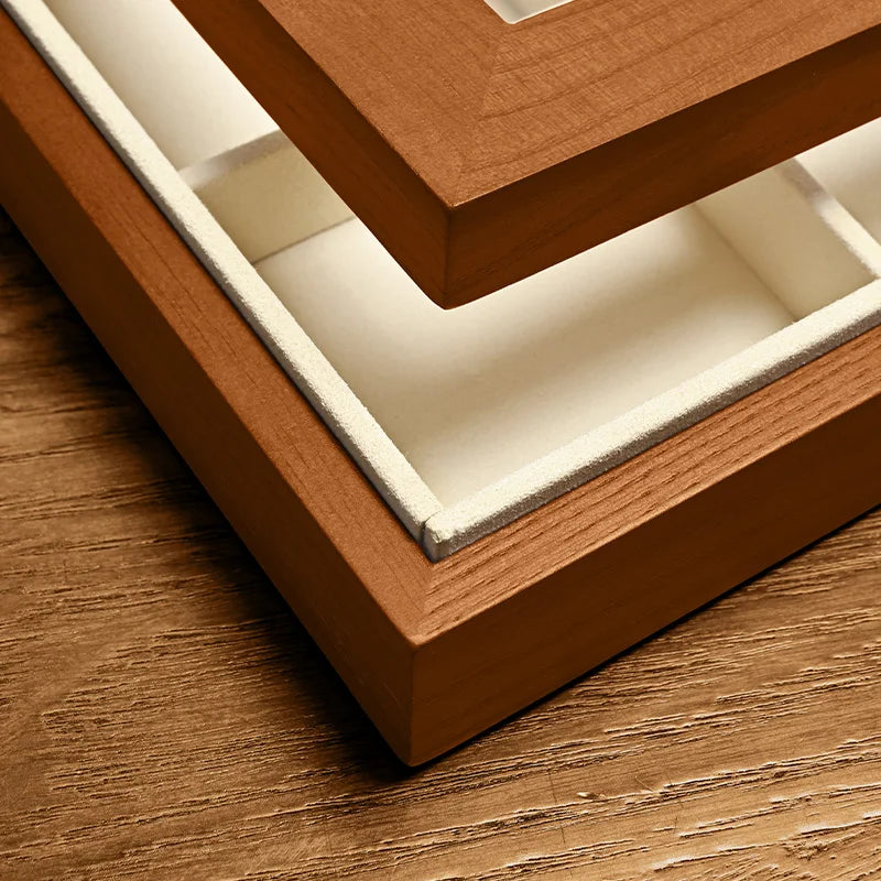 Boîte Bijoux Bois Haut de Gamme Modulable