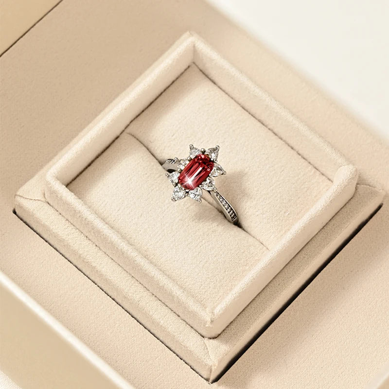 Coffret Bague Velours Demande Mariage Cadeau