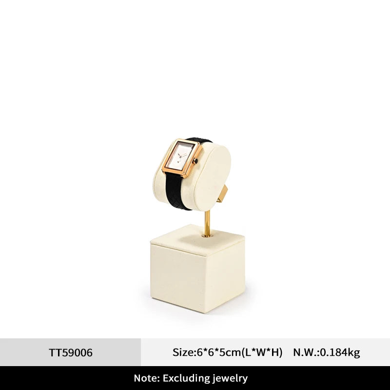 Présentoir Montre Microfibre Comptoir Vitrine