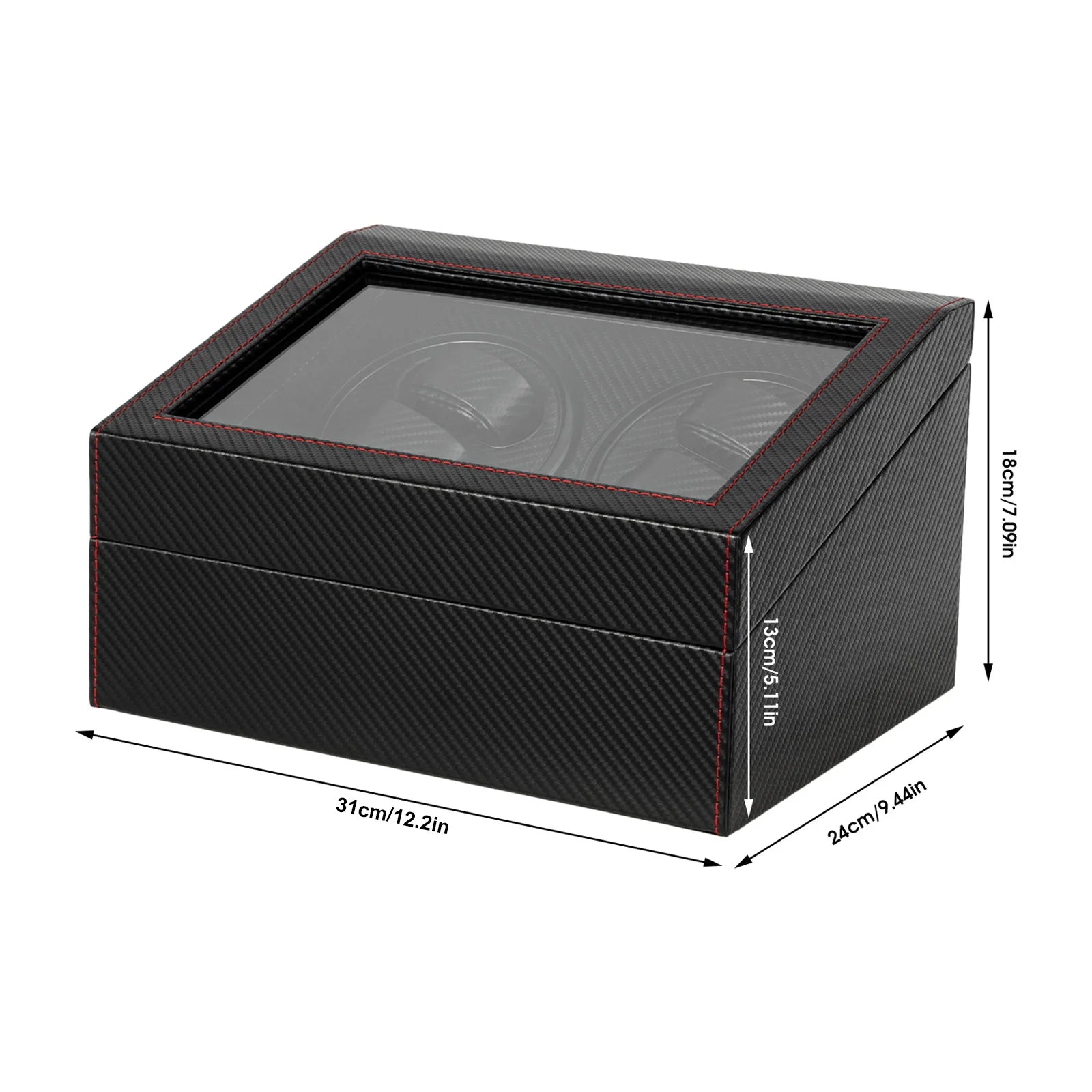 Coffre Fort Montre Cuir Remontoir 4+6 Luxe