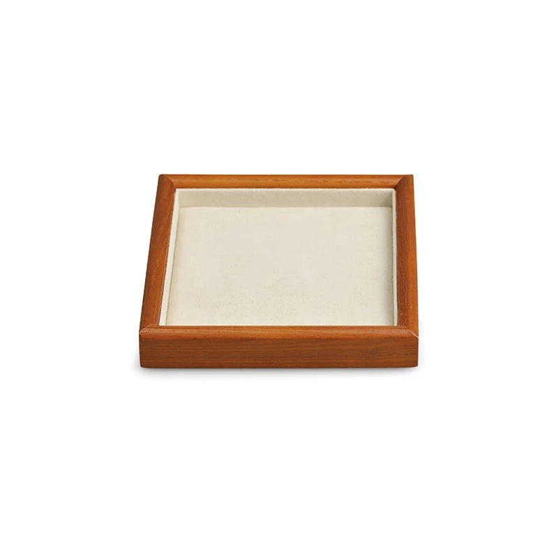 Plateau Bijoux Bois Massif Tiroir Rangement – vue 16
