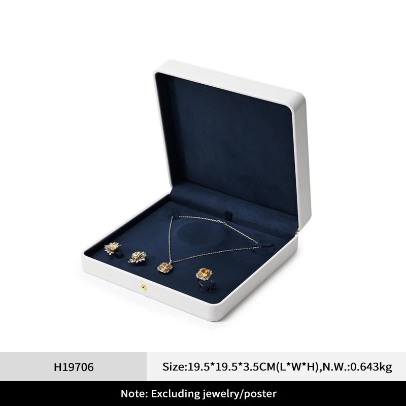 Boîte Bijoux Velours Mariage Coffret Cadeau Oirlv