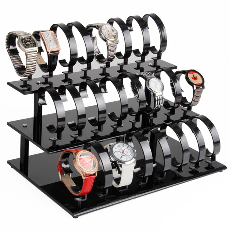 Présentoir Montre Acrylique Étagère Personnalisé