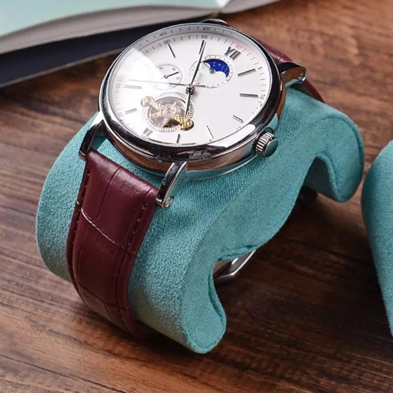 Coussin Bijoux Velours Montre Bracelet Compact