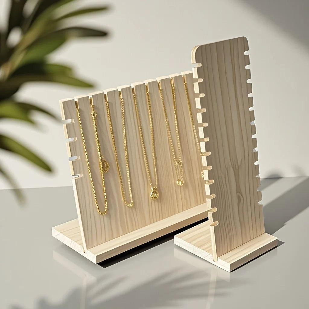 Présentoir Collier Bois