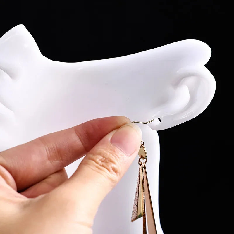 Présentoir Collier Buste Plastique Femme