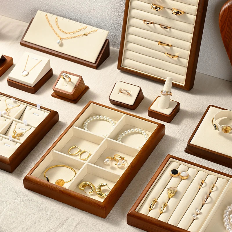 Boîte Bijoux Bois Multi-Compartiments Modulaire