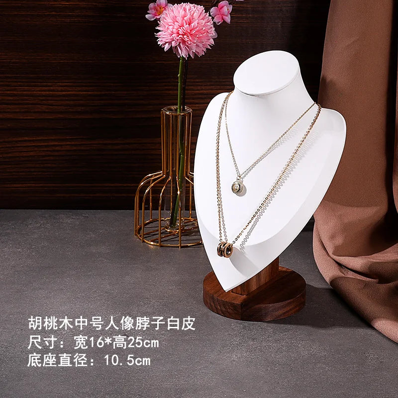 Buste Collier Velours Bambou Spectacle