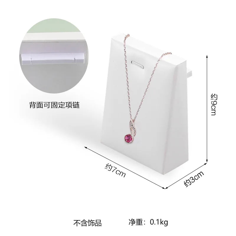 Présentoir Bijoux Cuir Vitrine Pro