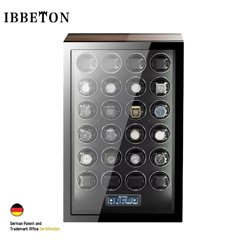 Coffre Fort Montre Bois Remontoir 2 4 6 9 12 Smart