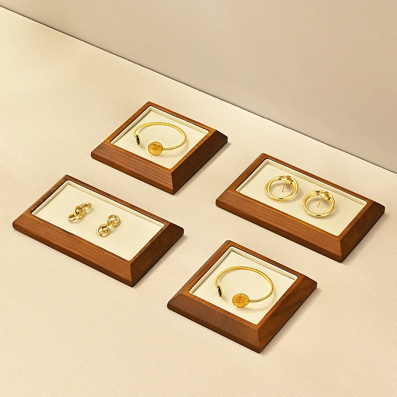 Plateau Bijoux Velours Bague Collier Boutique