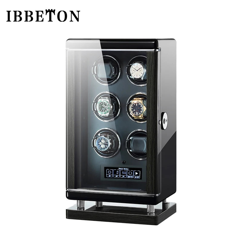 Coffre Fort Montre Bois Remontoir 12 24 Empreinte