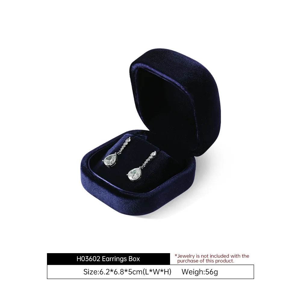 Boîte à Bijoux Velours Premium Rangement