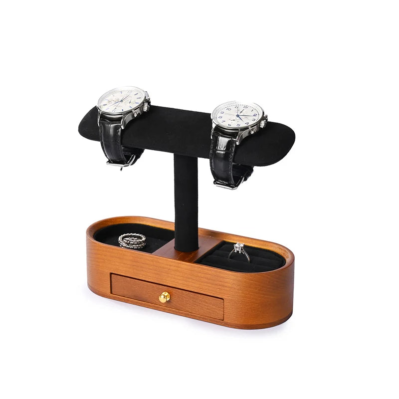Présentoir Bijoux Bois Collier Bracelet Étagé