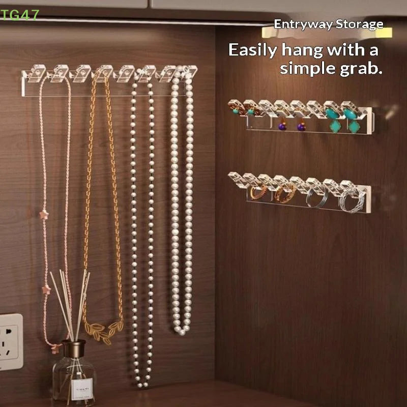 Porte Collier Plastique Auto-Adhésif Mural