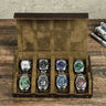 Etui Montre Cuir Veritable 8 Places Premium