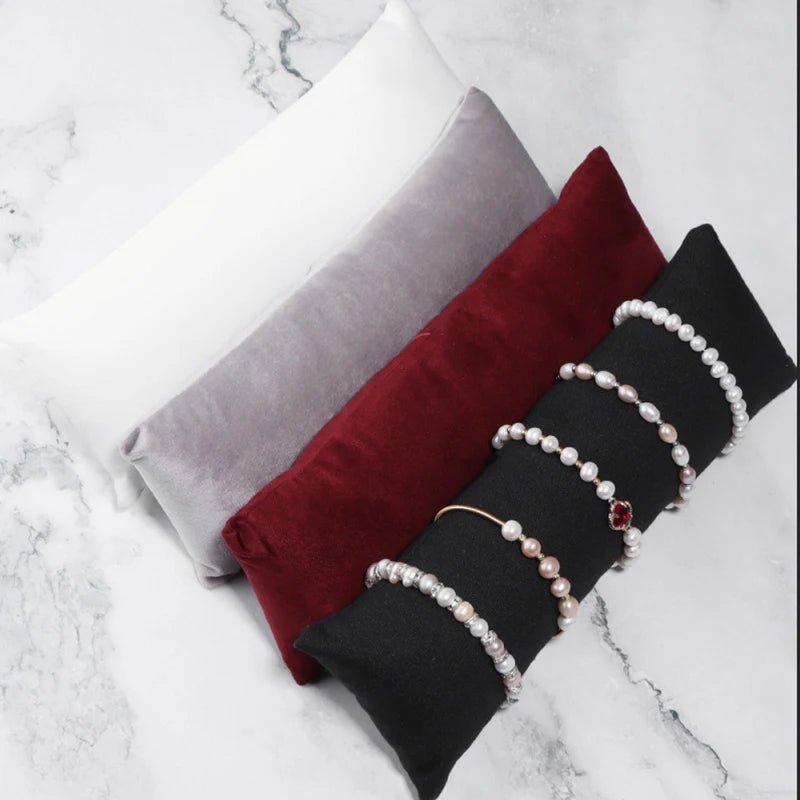 Coussin Bijoux Velours Bracelet Montre