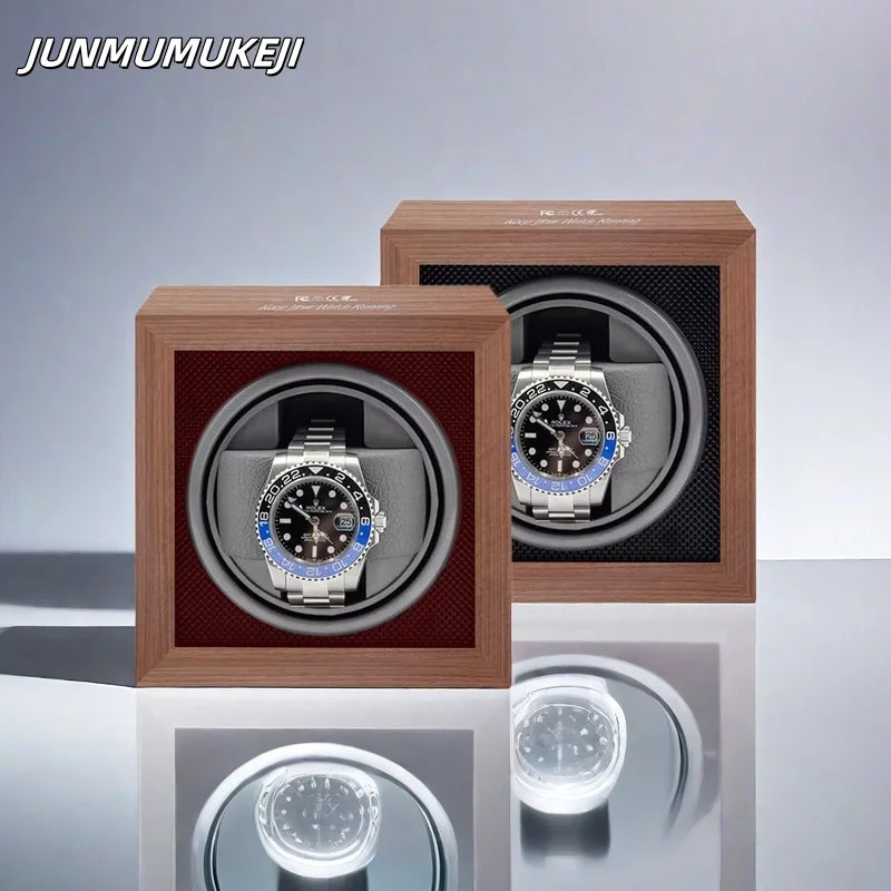 Remontoir Montre Bois USB Élégant Mabuchi