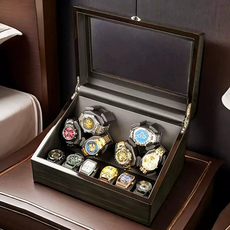 Remontoir Montre Automatique Bois Coffret