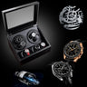 Coffre Fort Montre Cuir Remontoir 4+6 Luxe