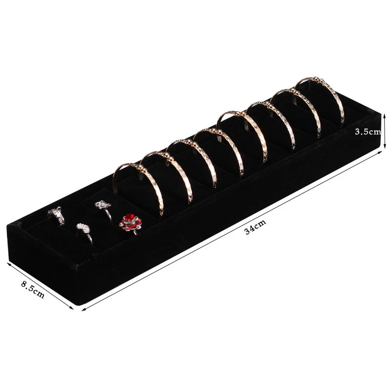 Plateau Présentoir 3 Couches Bracelet Bague Montre