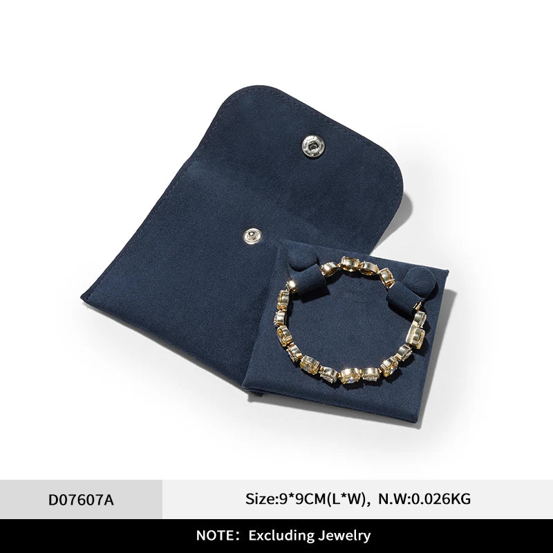 Pochette Bijoux Velours Cadeau Mariage Élégante