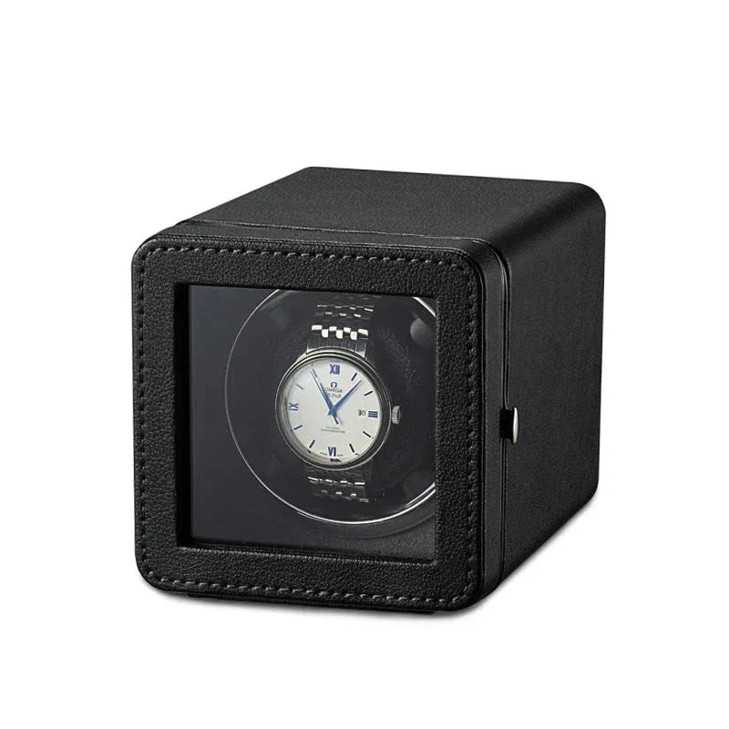 Remontoir Montre Plastique Noir Cube Silencieux