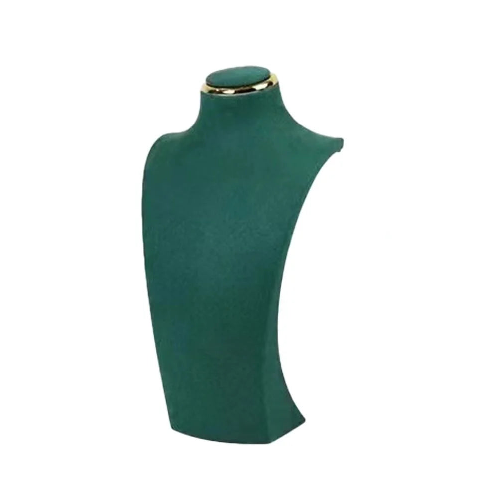 Buste Collier Daim Microfibre Comptoir Joaillerie