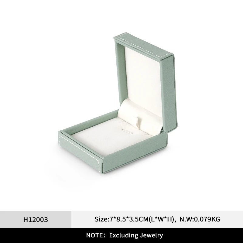 Boîte Bijoux Velours Vert Coffret Mariage