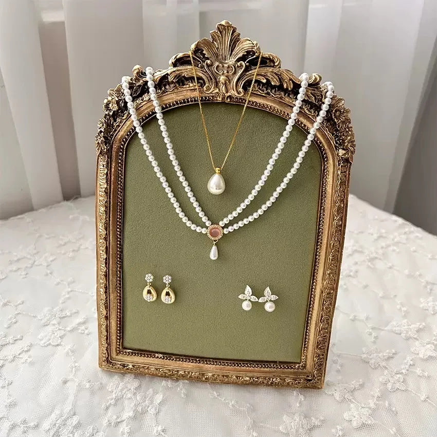 Porte Bijoux Cadre Photo Bois Décor Boutique