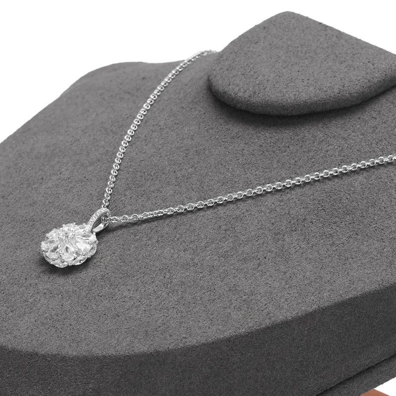 Buste Collier Bois Massif Mannequin Vitrine