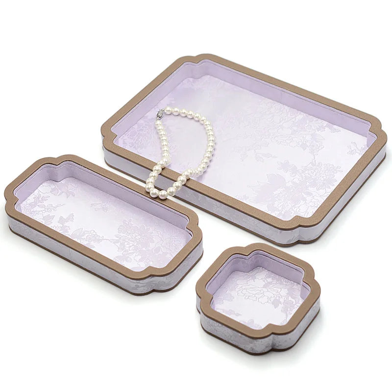 Boîte Bijoux Velours Jade Cour Royale