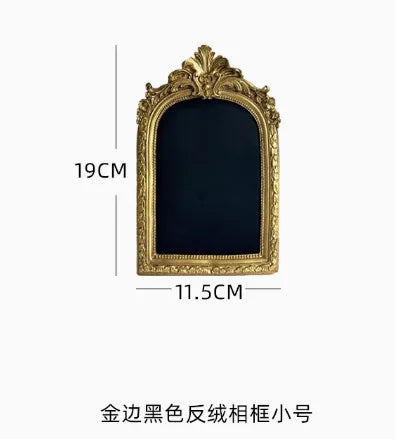 Présentoir Bijoux Velours Noir Cadre Vitrine