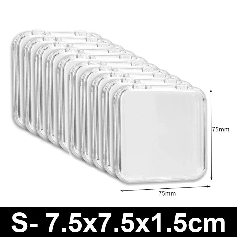 Boîte Bijoux Acrylique Transparent Rangement Compartiments