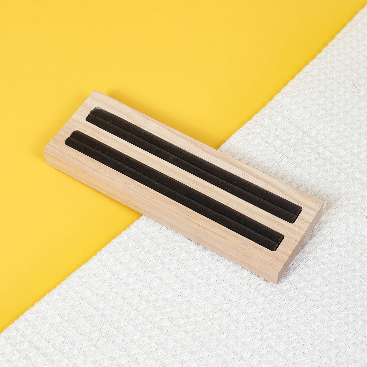 Plateau Bijoux Bois Multi-grille Naturel Maison