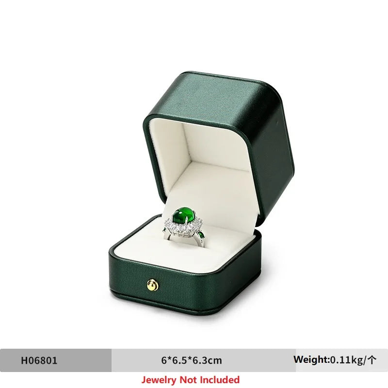 Boîte Bijoux Velours Mariage Coffret Cadeau