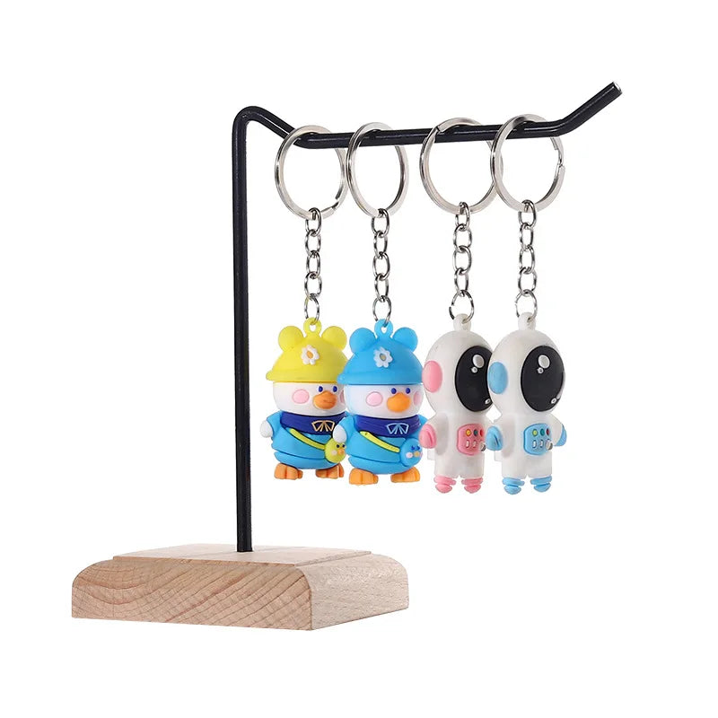 Porte Bijoux Bois Métal Crochet Multi Usages
