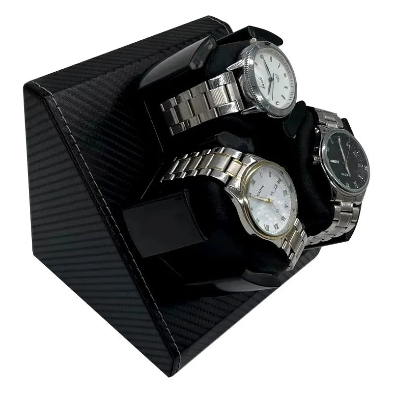 Remontoir Montre Cuir Automatique USB Compact