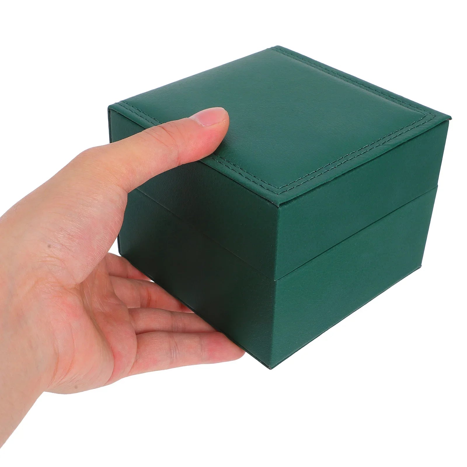 Boite Montres Velours Vert Luxe
