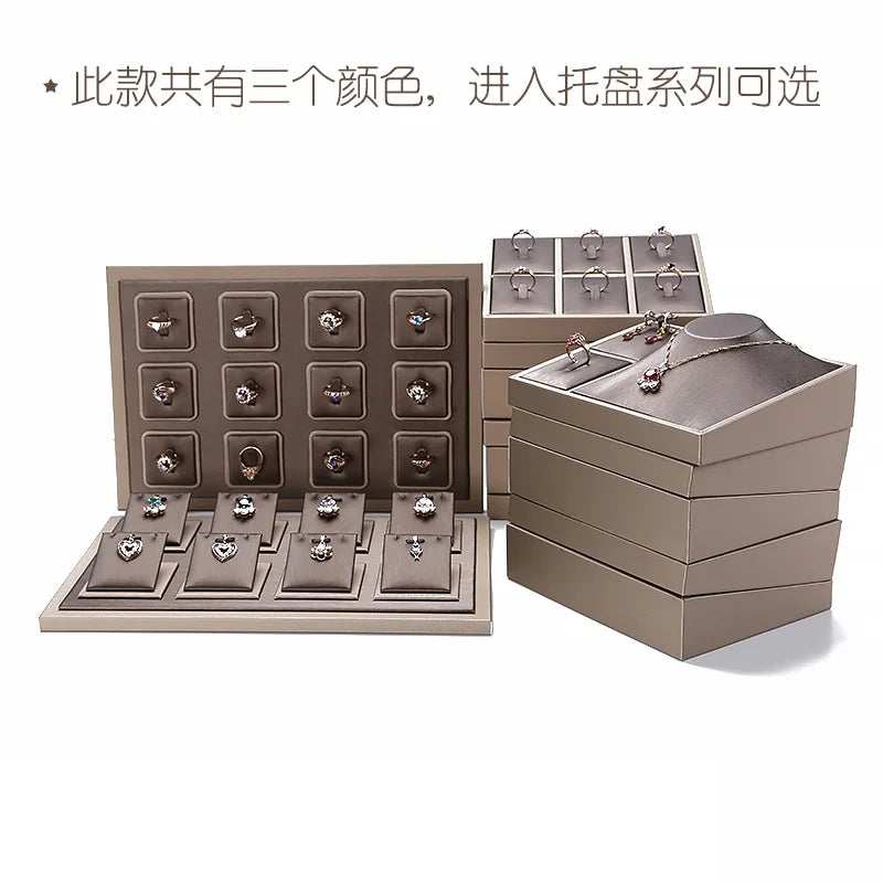 Mallette Bijoux Cuir Marron Rangement Voyage
